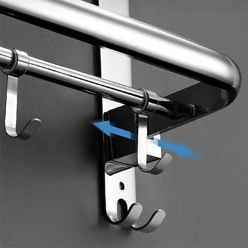 Siopsrl| Modern Stainless Steel Bathroom Shelf Bathroom Accessories Hardware Set