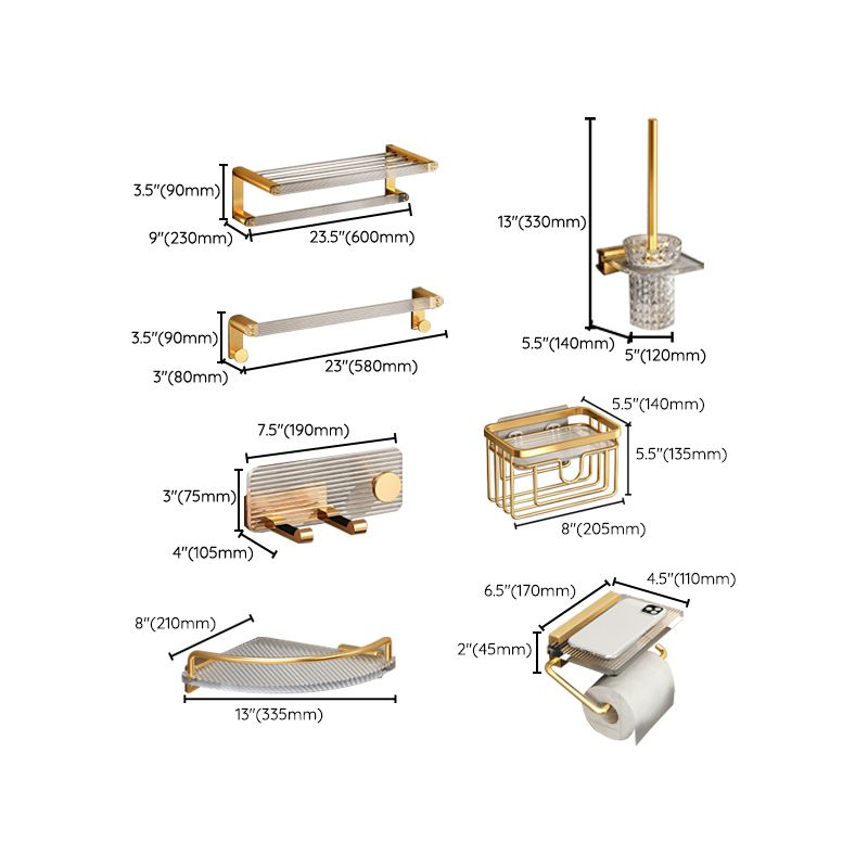 Siopsrl| Plastic Modern Bathroom Accessories Hardware Set with Bathroom Shelf