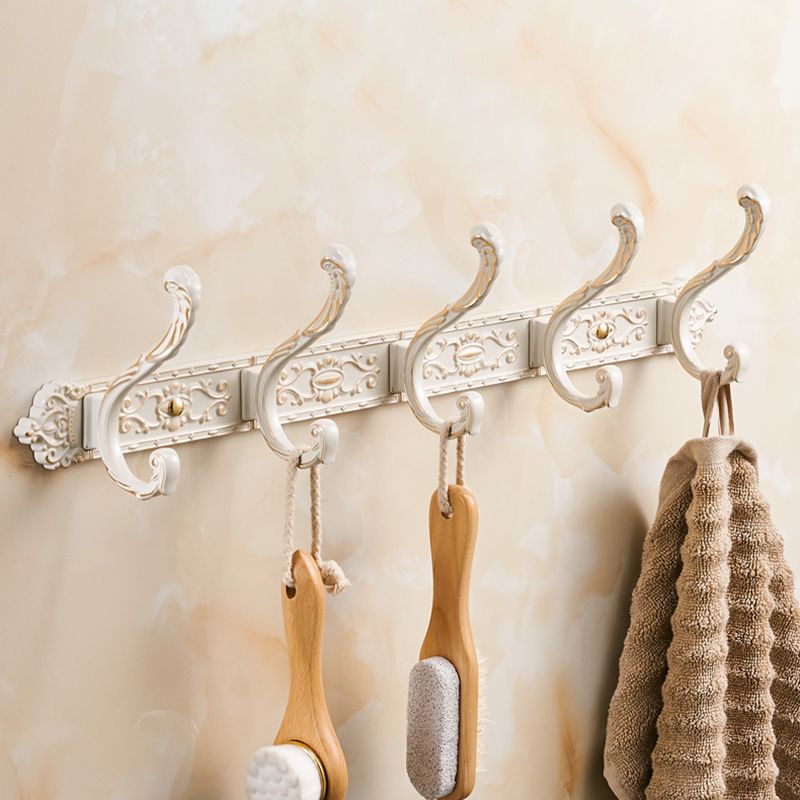 Siopsrl| Traditional Bath Accessories Set White Bathroom Accessories Hardware Set