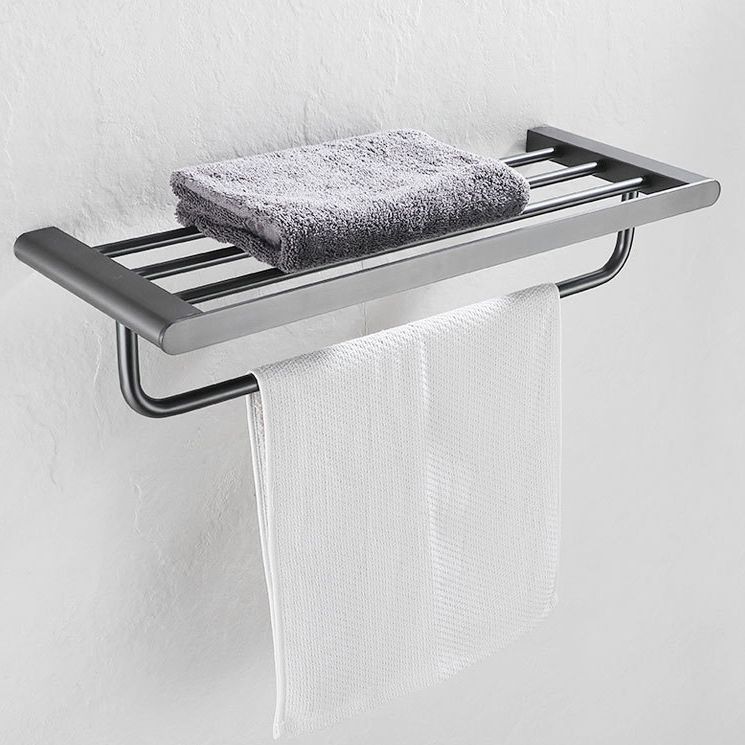 Siopsrl| 5-piece modern bathroom accessory set made of stainless steel with towel rail/robe hooks/toilet paper holder