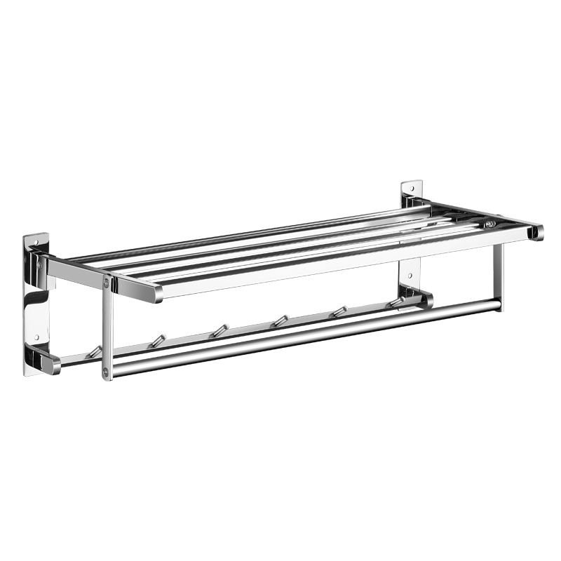 Siopsrl| Modern Bathroom Hardware Set Silver Bathroom Accessories Hardware Set