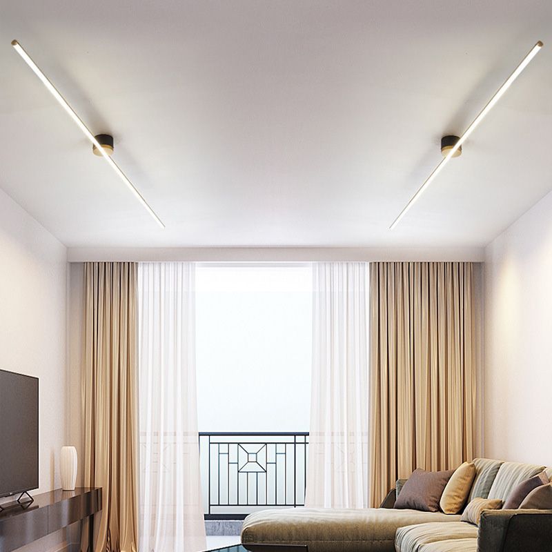 Siopsrl| LED Ceiling Light Slim Modern Linear Fixture