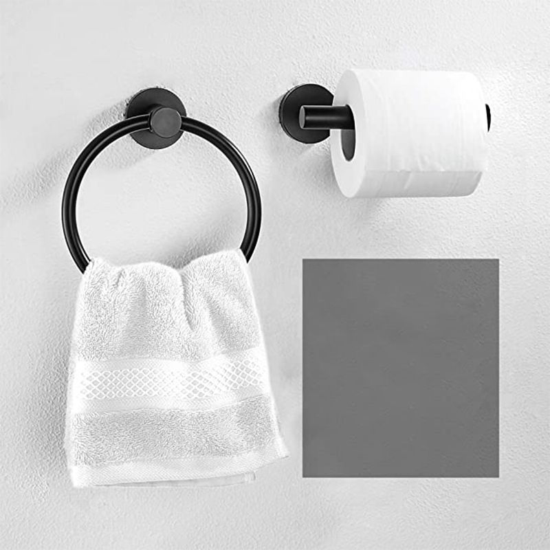Siopsrl| Traditional 2-piece bathroom hardware set towel ring/paper holder
