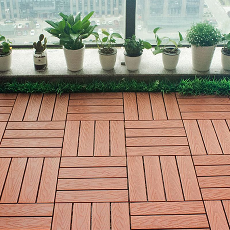 Siopsrl| Composite Deck Board Solid Color Installation Boards Made of Wood