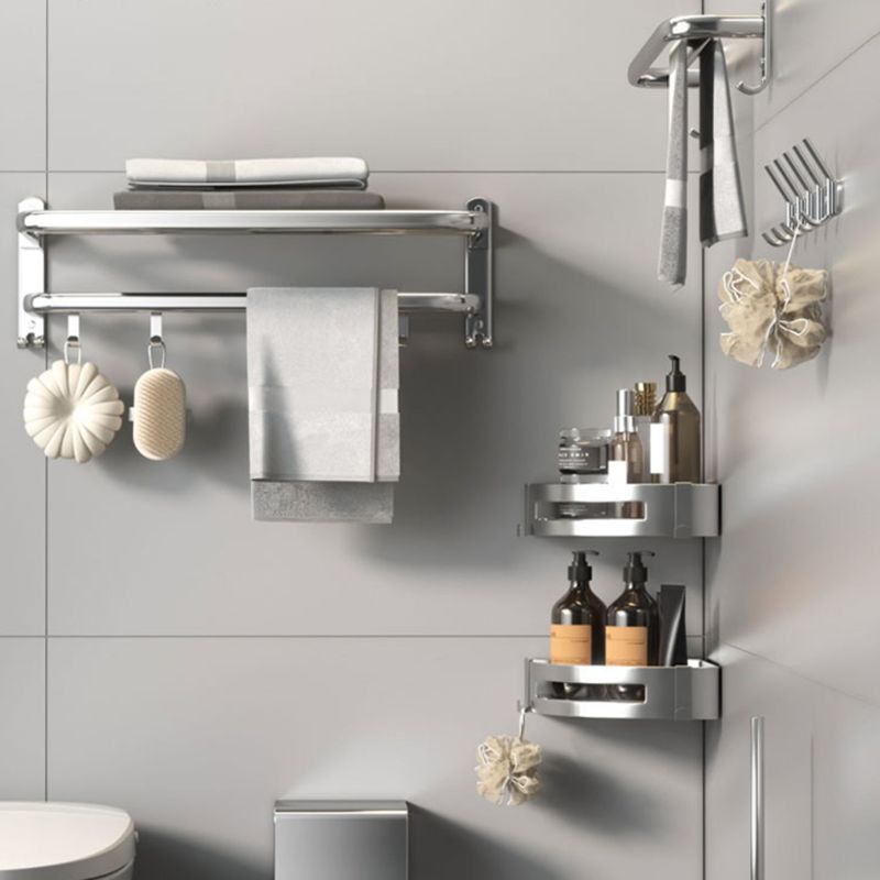 Siopsrl| Modern Stainless Steel Bathroom Shelf Bathroom Accessories Hardware Set