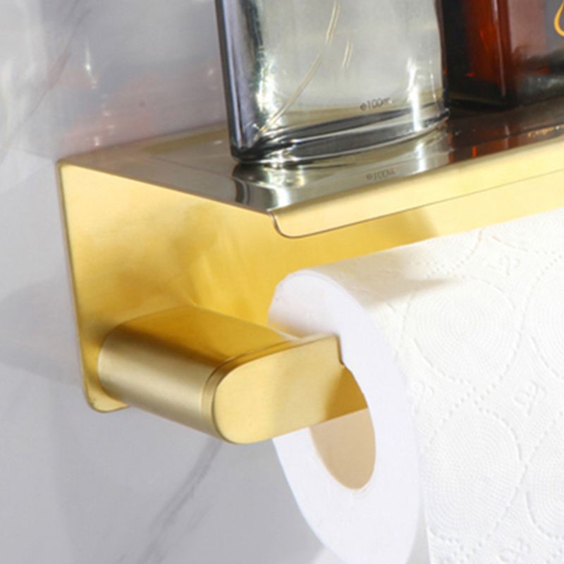Siopsrl| Modern Bathroom Hardware Set Gold Towel Bar Bath Hardware Set