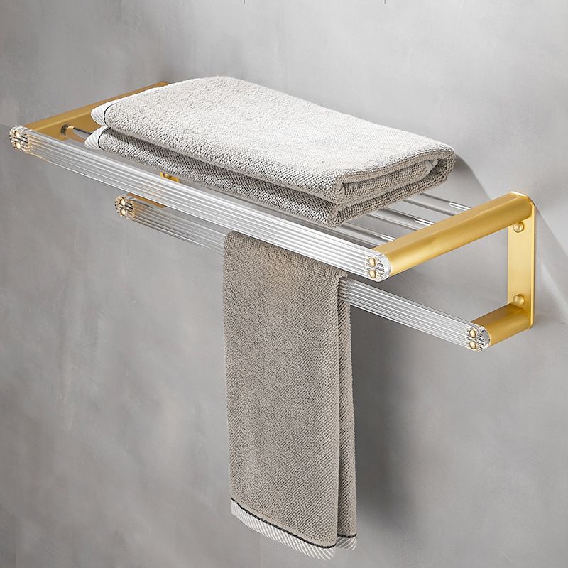 Siopsrl| Modern Bathroom Hardware Towel Rail Bath Shelf Bathroom Accessories Set