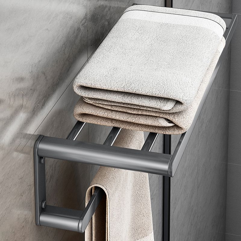 Siopsrl| Matte Gray Bathroom Hardware Set Modern Bathroom Accessories Set