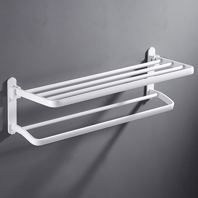 Siopsrl| White Bathroom Accessories Hardware Set Modern Bathroom Accessories Set, Towel Rack