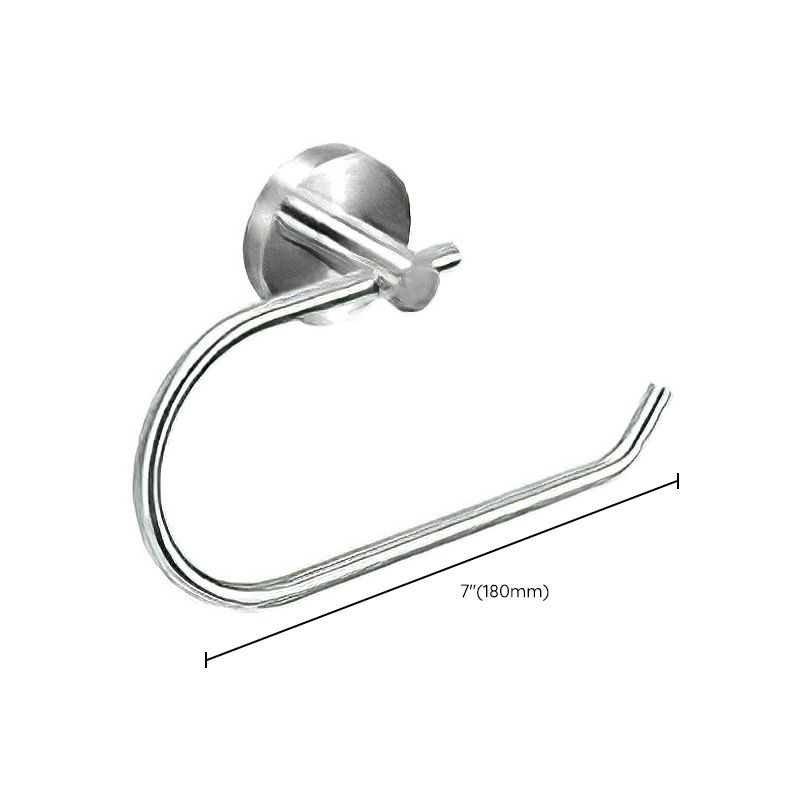 Siopsrl| Metal Simple Bathroom Accessories as a Single Piece or in a Set in Silver