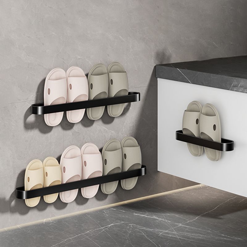 Siopsrl| Minimalist Bathroom Accessory Set Metal Slipper Rack/Towel Holder