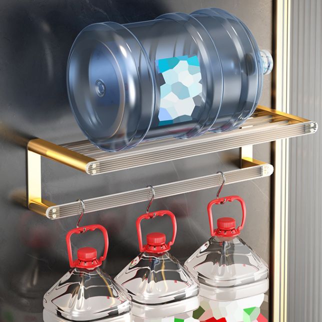 Siopsrl| Plastic Modern Bathroom Accessories Hardware Set with Bathroom Shelf