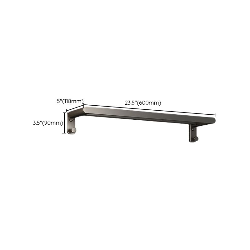 Siopsrl| Matte Gray Bathroom Hardware Set Modern Bathroom Accessories Set