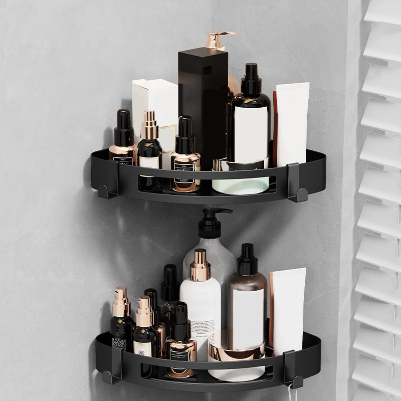 Siopsrl| Minimalist black bathroom accessory set paper holder towel bar bathroom hardware set