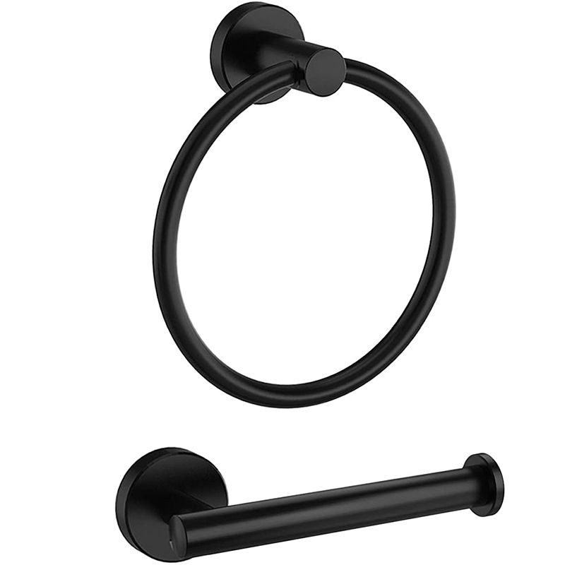 Siopsrl| Traditional 2-piece bathroom hardware set towel ring/paper holder