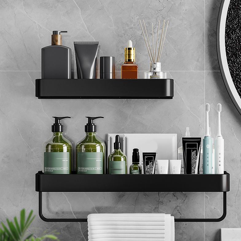 Siopsrl| Contemporary Bathroom Accessories Hardware Set Aluminum Bathroom Shelf