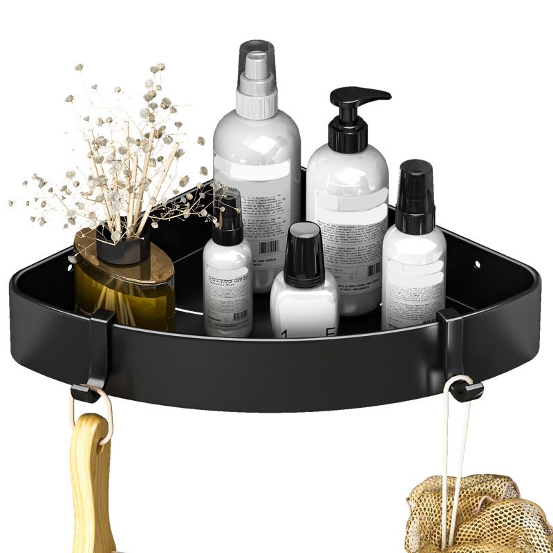 Siopsrl| Modern Black-White Metal Bath Hardware Set Bath Shelf Bathroom Hardware Set