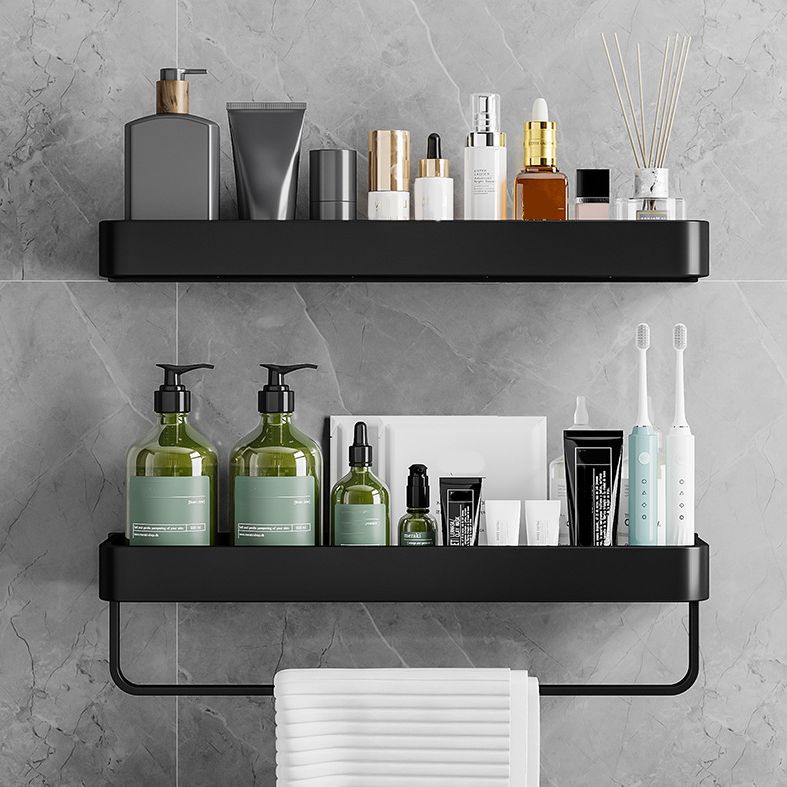 Siopsrl| Contemporary Bathroom Accessories Hardware Set Aluminum Bathroom Shelf