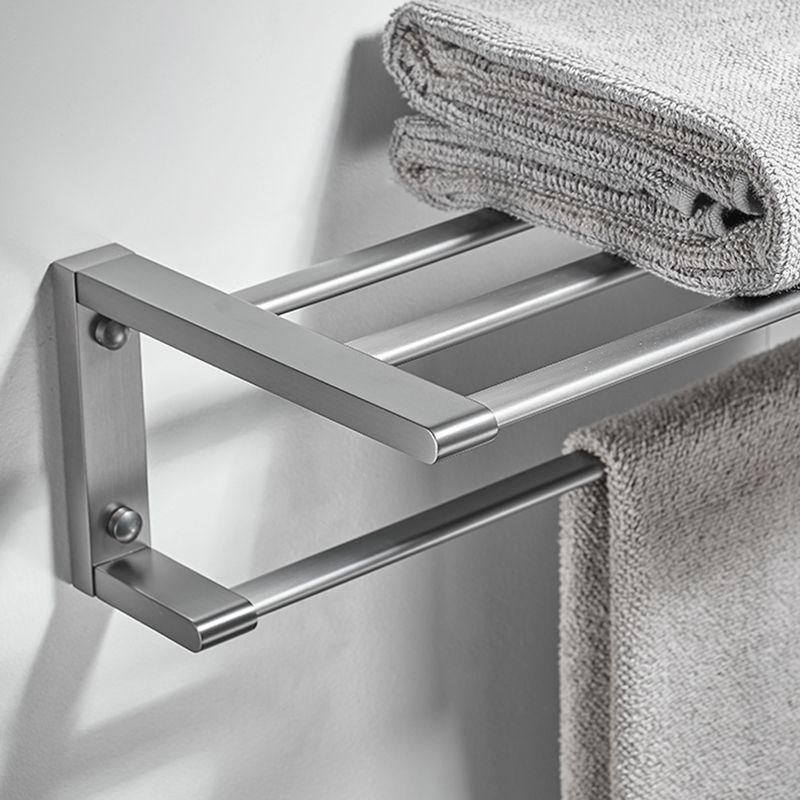 Siopsrl| Matte Gray Bathroom Set Metal Bathroom Accessories Hardware Set