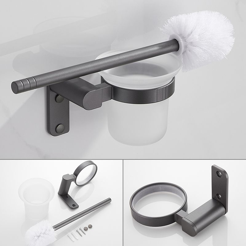 Siopsrl| Gray Bathroom Accessory Set Modern Bathroom Accessories Hardware Set