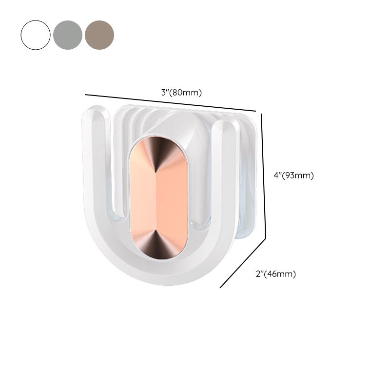 Siopsrl| Towel Hook Bathroom Hardware Modern Adhesive Mount Bathroom Accessory Set