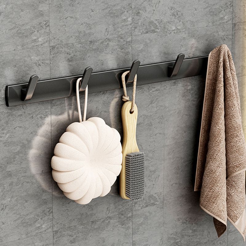 Siopsrl| Matte Gray Bathroom Hardware Set Modern Bathroom Accessories Set