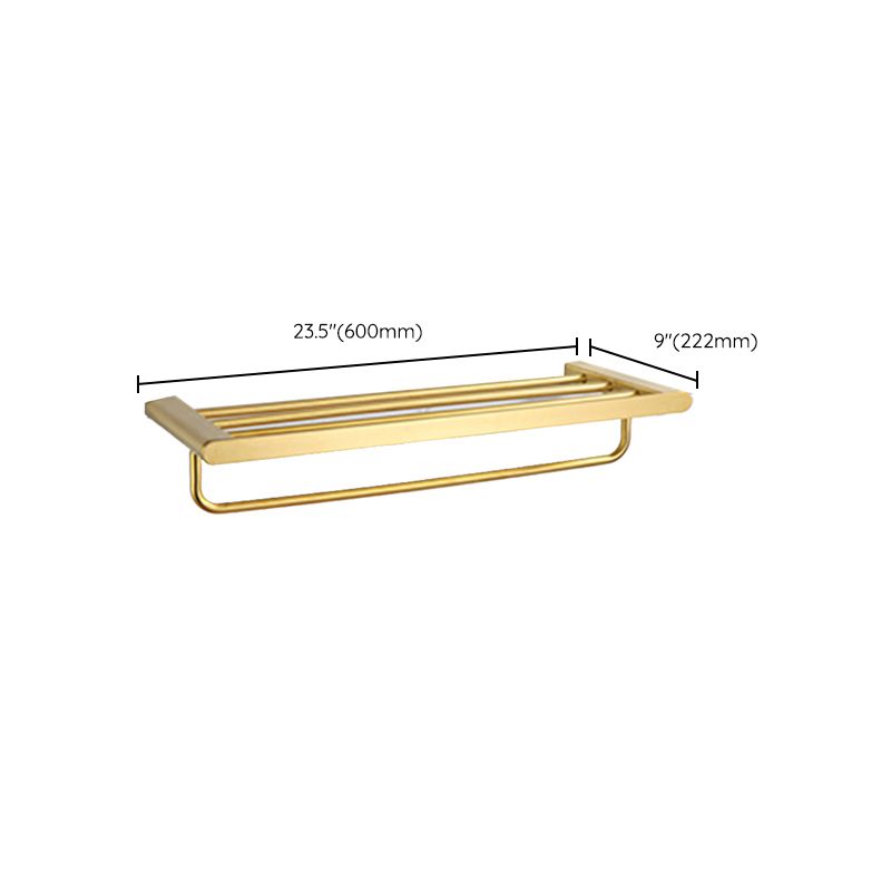 Siopsrl| Modern Bathroom Hardware Set Gold Towel Bar Bath Hardware Set