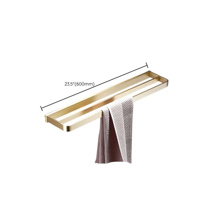 Siopsrl| Brushed Brass Bathroom Hardware Set Retro Golden Bathroom Accessories Set
