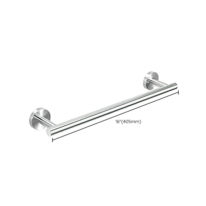 Siopsrl| Metal Simple Bathroom Accessories as a Single Piece or in a Set in Silver