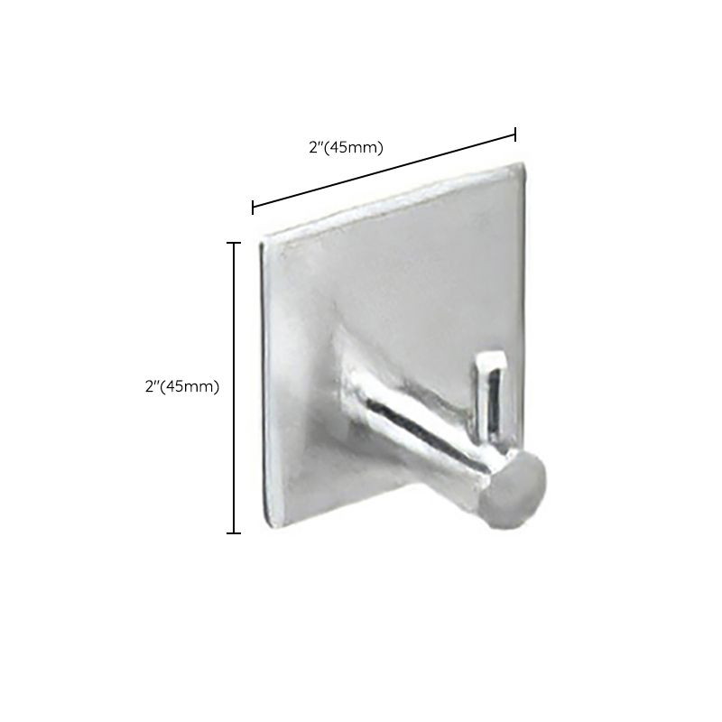Siopsrl| Metal Simple Bathroom Accessories as a Single Piece or in a Set in Silver