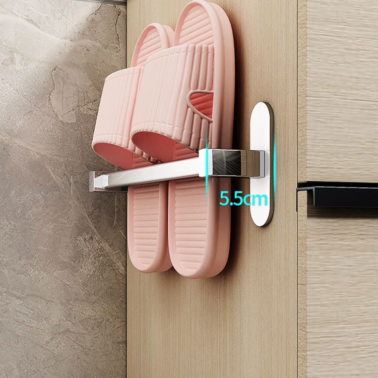 Siopsrl| 2-Piece Stainless Steel Slip Resistant Modern Chrome Bathroom Hardware Set