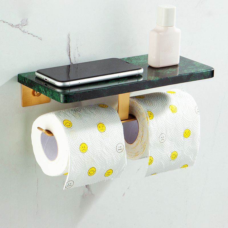 Siopsrl| Golden Bath Hardware Set Brass & Marble Bathroom Accessories Set