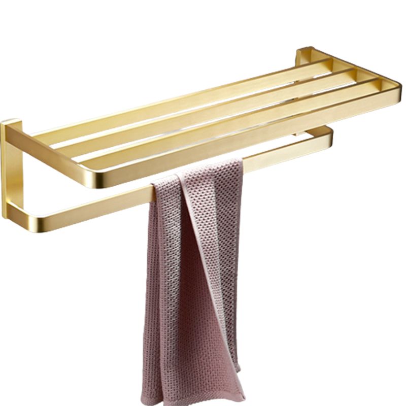 Siopsrl| Brushed Brass Bathroom Hardware Set Retro Golden Bathroom Accessories Set