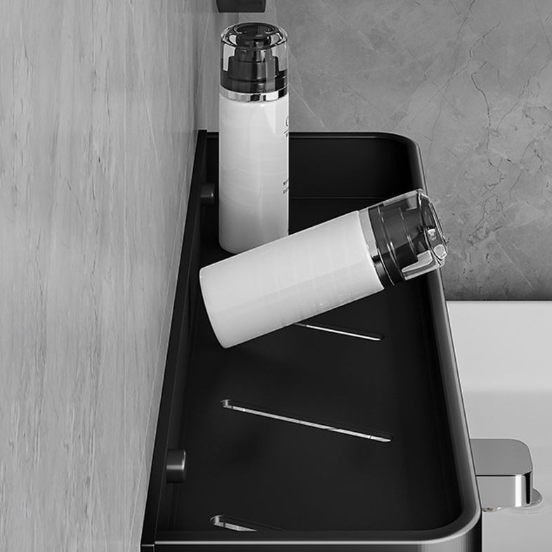Siopsrl| Contemporary Bathroom Accessories Hardware Set Aluminum Bathroom Shelf
