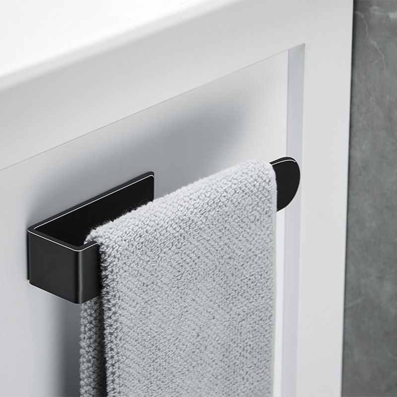 Siopsrl| Modern Towel Ring Bathroom Hardware Set Stainless Steel/Black Bath Hardware Set