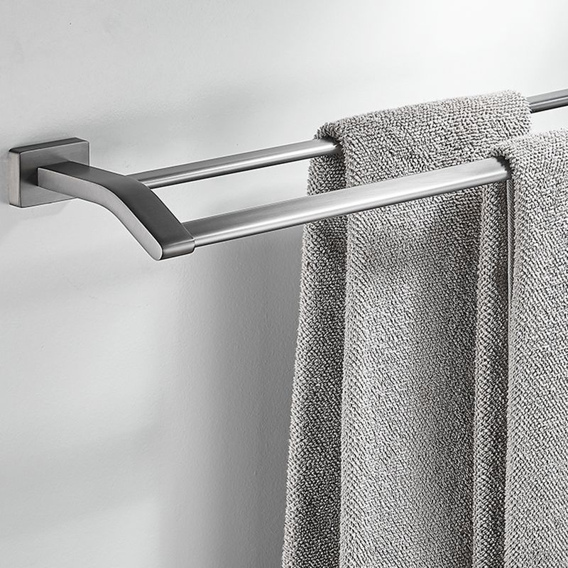 Siopsrl| Matte Gray Bathroom Set Metal Bathroom Accessories Hardware Set