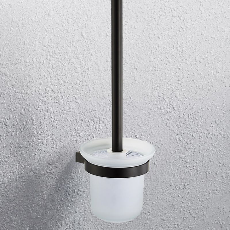 Siopsrl| Modern black bathroom accessory set towel holder bathroom shelf bathroom faucet set