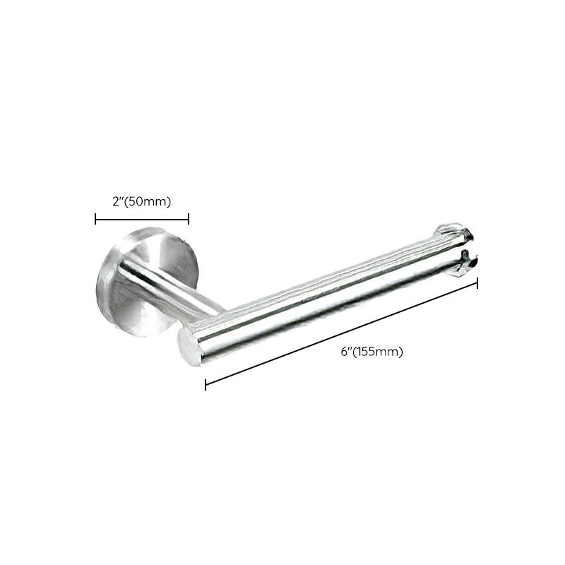 Siopsrl| Metal Simple Bathroom Accessories as a Single Piece or in a Set in Silver