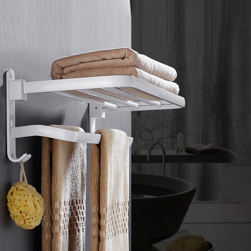 Siopsrl| White Bathroom Accessories Hardware Set Modern Bathroom Accessories Set, Towel Rack