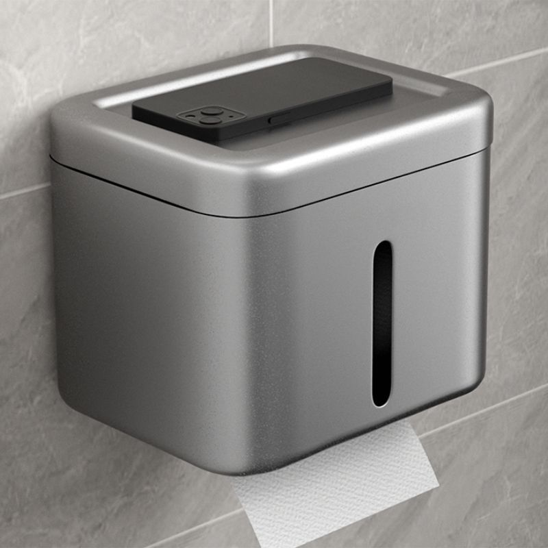 Siopsrl| Modern Gray Bathroom Accessory Kit Paper Holder Bath Shelf Bathroom Hardware Set