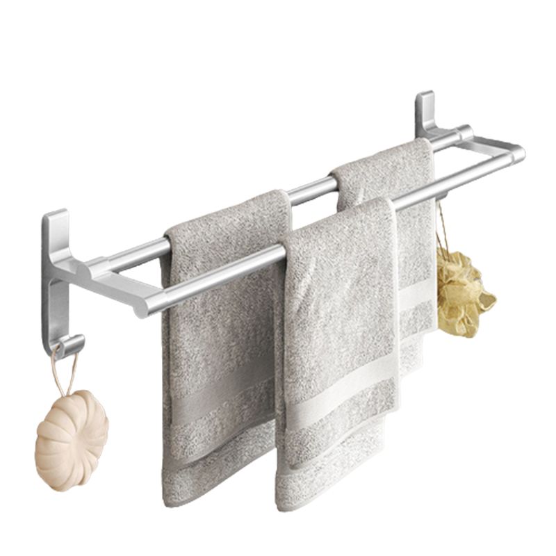 Siopsrl| Metal Bathroom Hardware Set Adhesive Installation Bathroom Accessories Kit