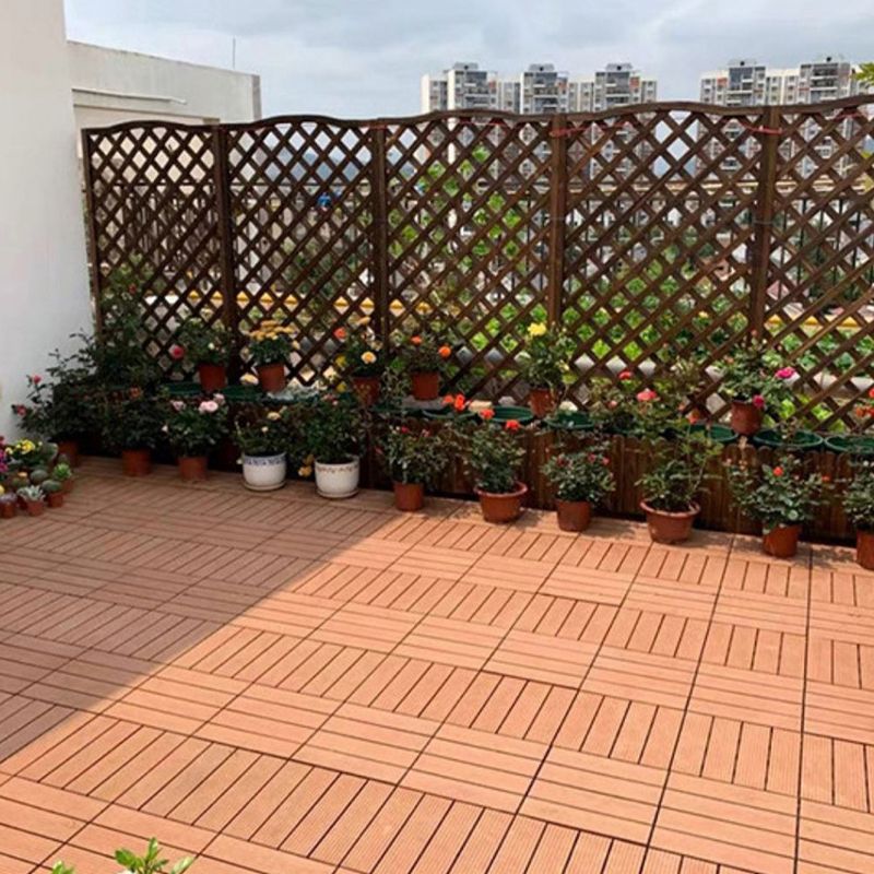 Siopsrl| Composite Deck Board Solid Color Installation Boards Made of Wood