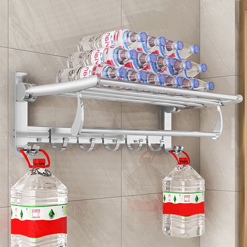 Siopsrl| Metal Bathroom Hardware Set Adhesive Installation Bathroom Accessories Kit