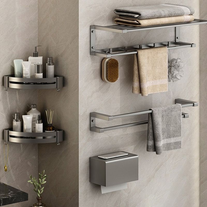 Siopsrl| Modern Bathroom Accessory Set Gray Bathroom Accessories Hardware Set