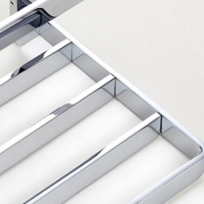 Siopsrl| Chrome brass modern bathroom accessory set with towel bar/ ring/ paper holder & bathrobe hook