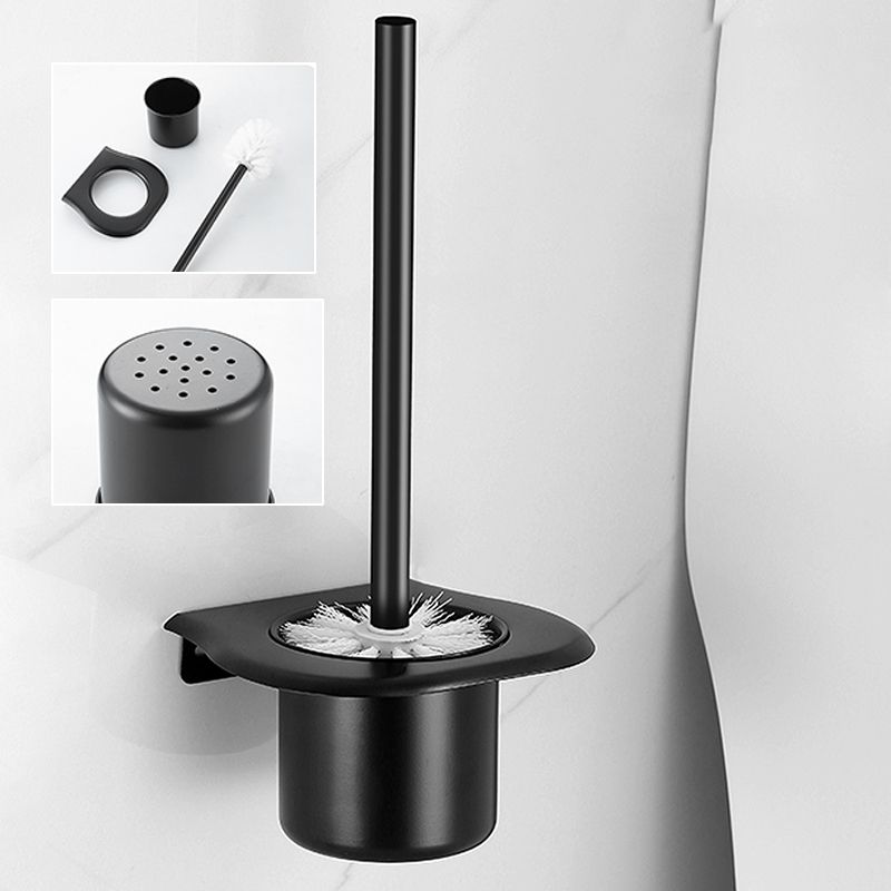 Siopsrl| Matt black bathroom accessory set Modern bathroom accessory hardware set