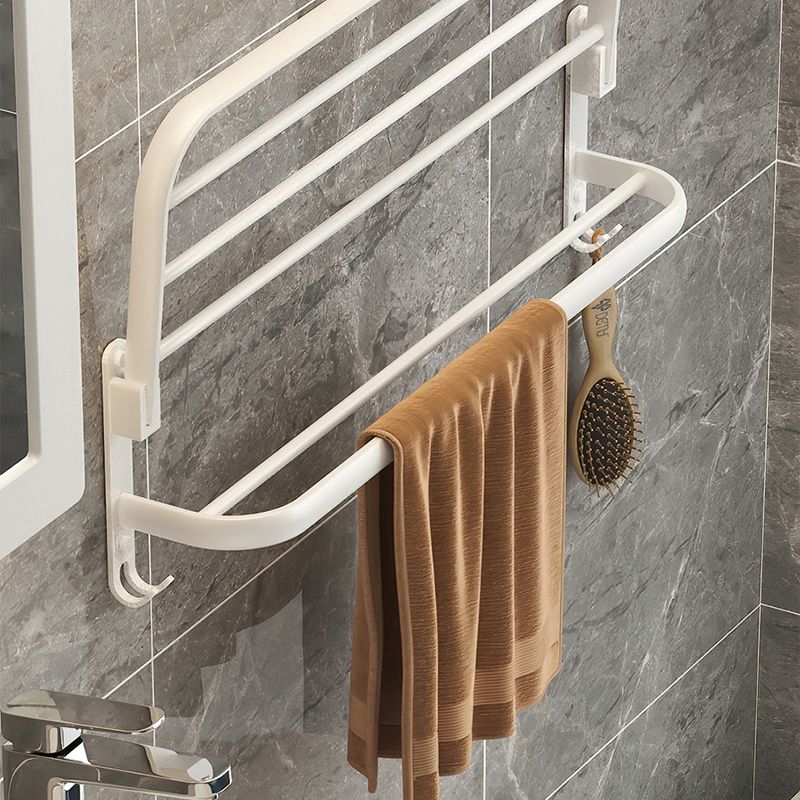 Siopsrl| Modern Bathroom Hardware Set White Metal Bathroom Accessory Set