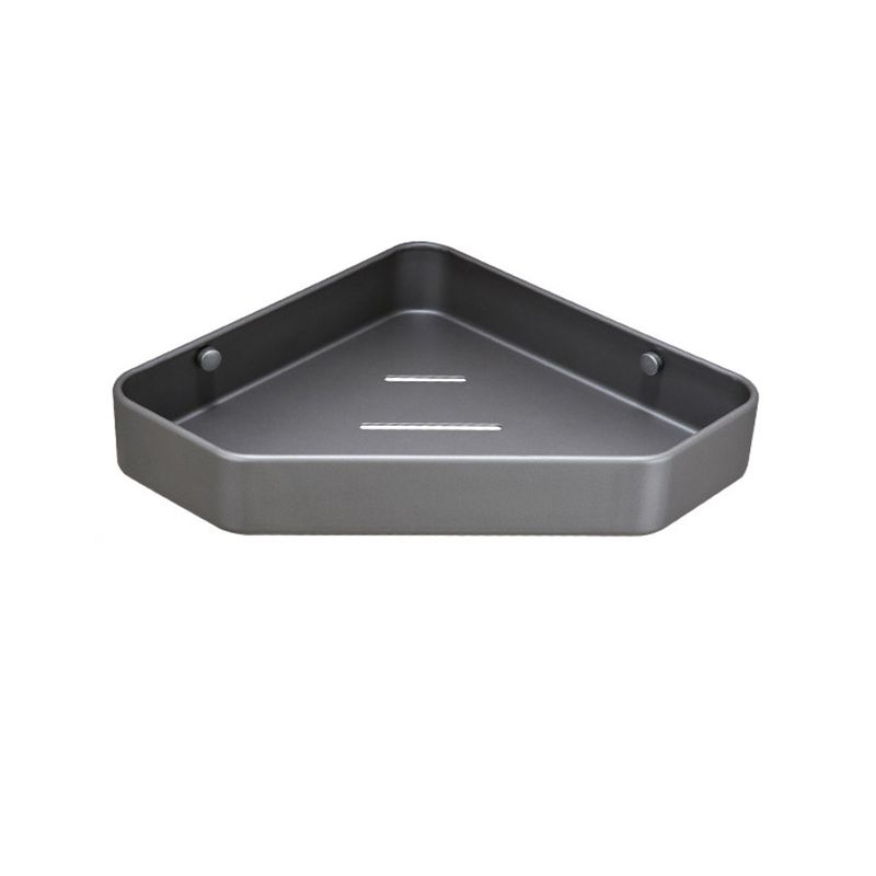 Siopsrl| Modern Bathroom Accessory Set Matte Black/Grey Bathroom Shelf/Towel Holder & Paper Holder