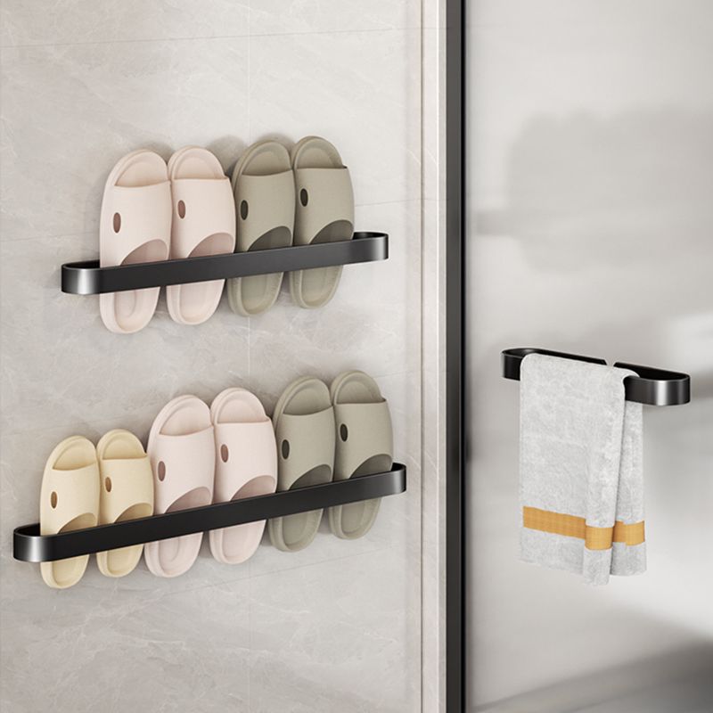 Siopsrl| Minimalist Bathroom Accessory Set Metal Slipper Rack/Towel Holder