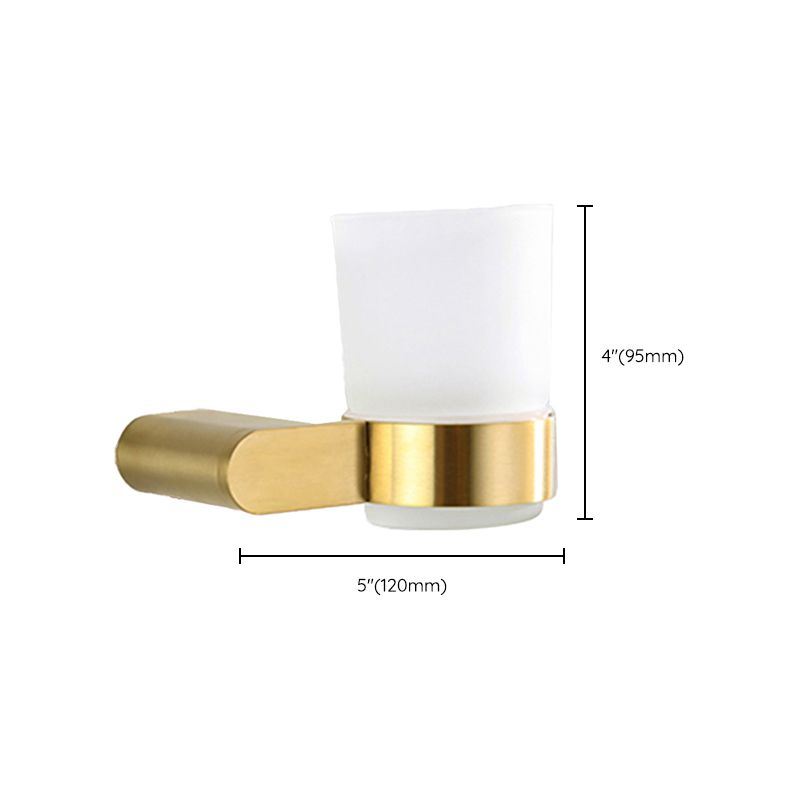 Siopsrl| Modern Bathroom Hardware Set Gold Towel Bar Bath Hardware Set